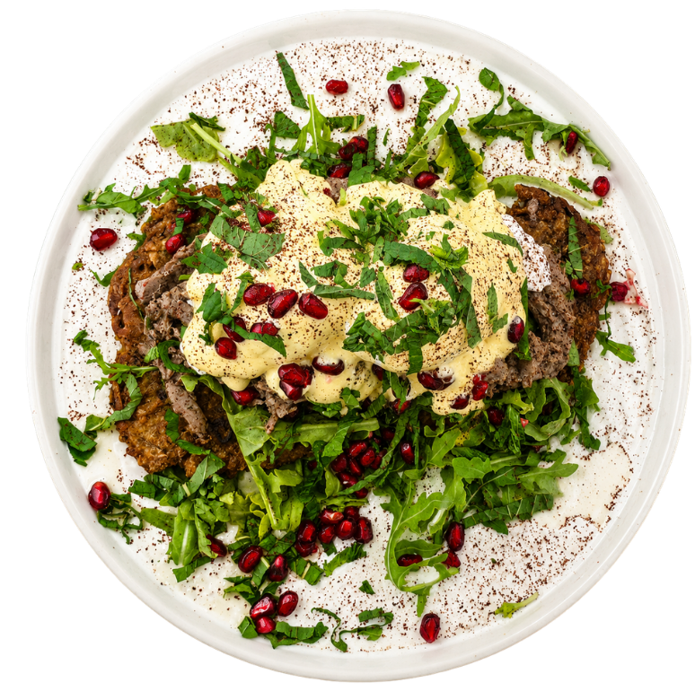 Lamb benedict